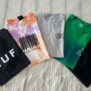 Mens/Teen shirts - HUF, Rip n Dip and Vans